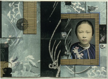 Artwork: Portrait/Young Woman, 22 x30, lithograph, 2000