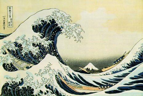 Great Wave of Kanagawa* by Katsuhika Hokusai